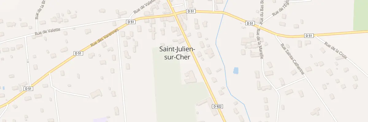 Plan du 28 Rue Nationale à Saint-Julien-sur-Cher