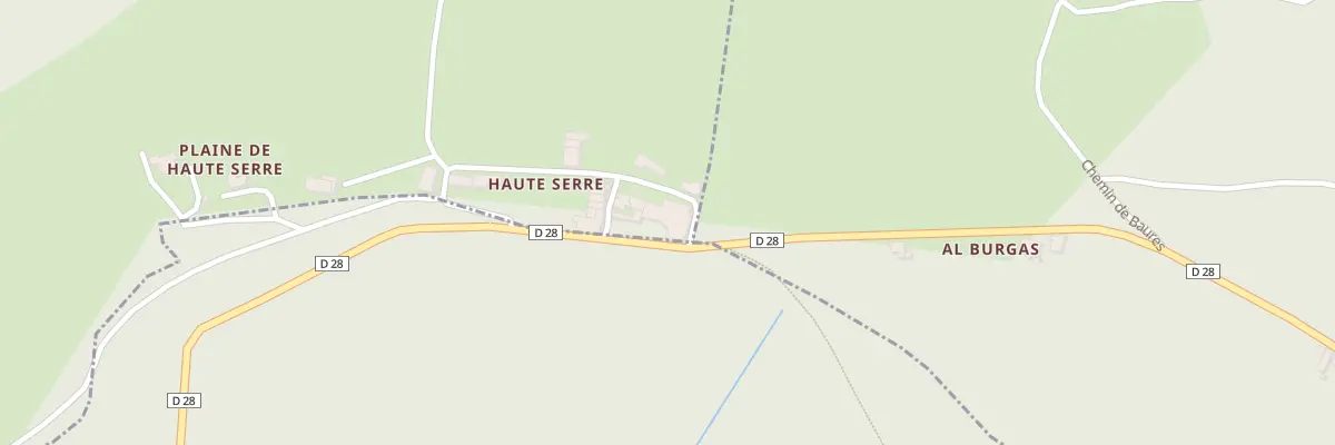 Plan du 5334 Haute Serre à Vaour