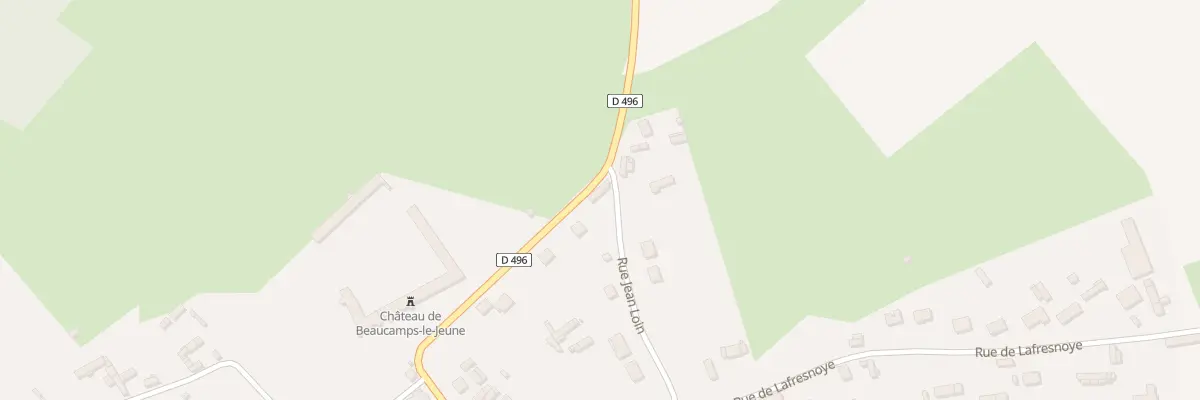 Plan du 6 Rue Jean Loin à Beaucamps-le-Jeune
