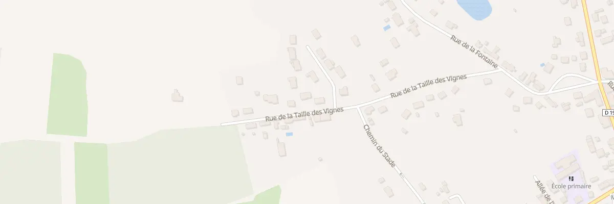 Plan du 290 Rue de la Taille des Vignes à Ligny-le-Ribault