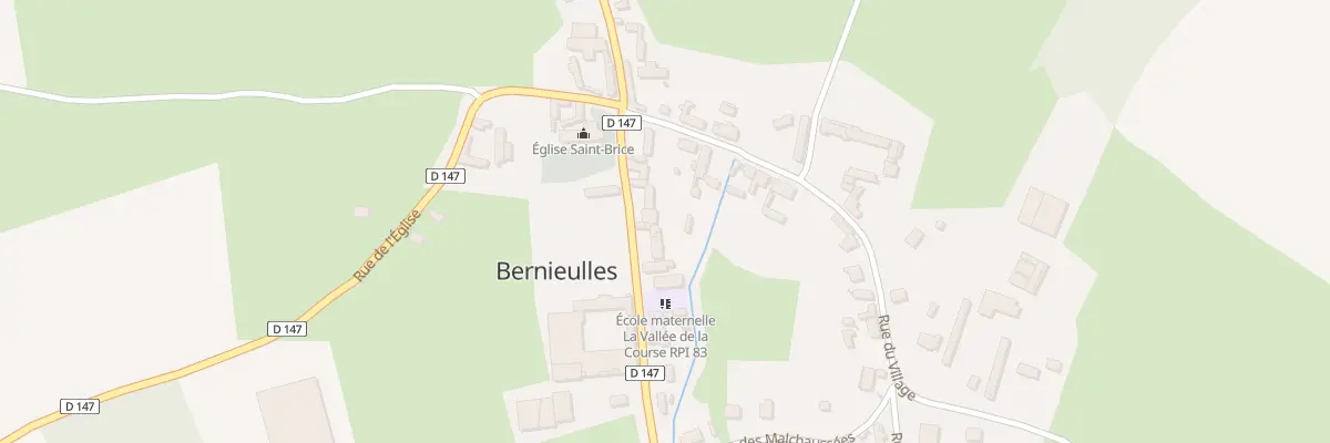 Plan du 67 Rue Francois Reisenthel à Bernieulles