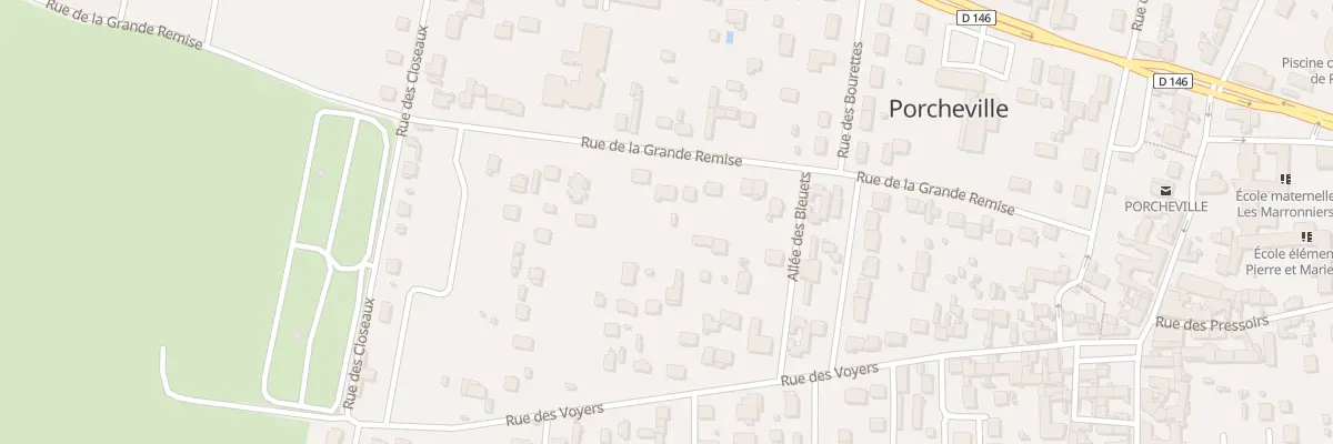 Plan du 45 Rue de la Grande Remise à Porcheville