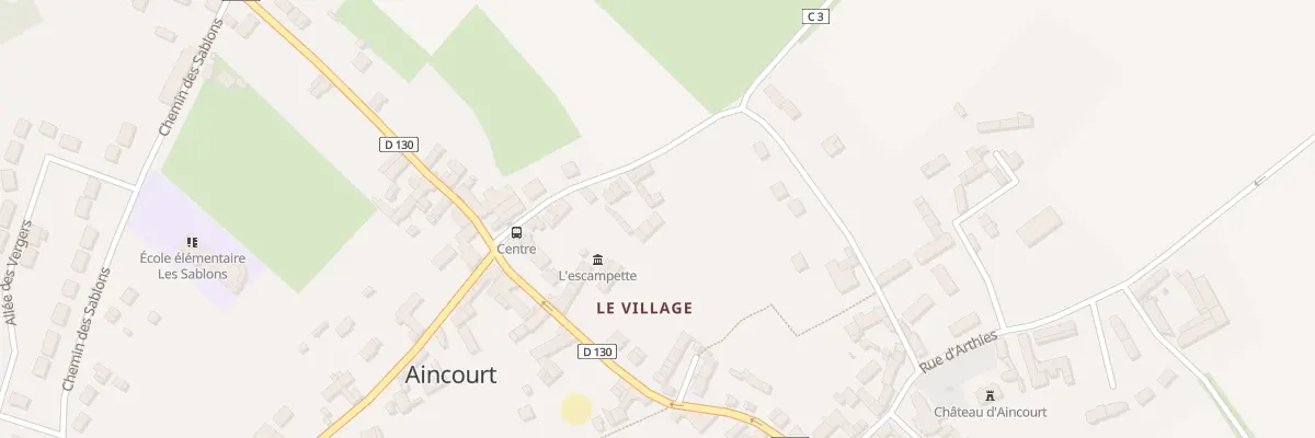 Plan du 24 Rue Boulangère à Aincourt