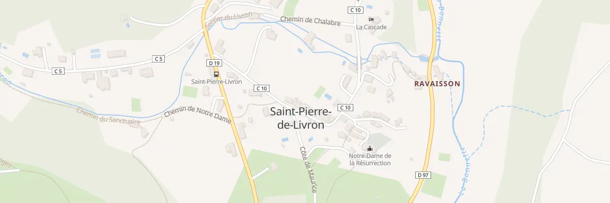 Plan du 177 Rte du Rocher de Saint Pierre à Caylus