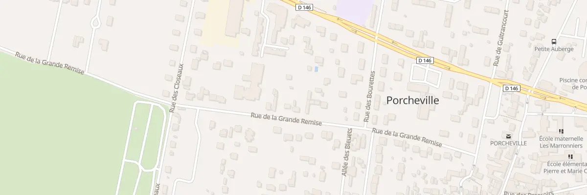 Plan du 42 Rue de la Grande Remise à Porcheville