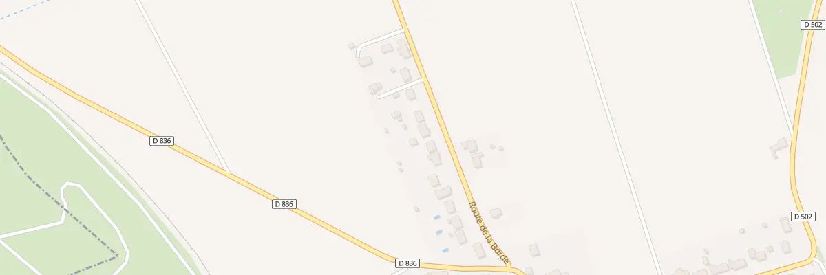 Plan du 179 Rte de la Borde à Bricy