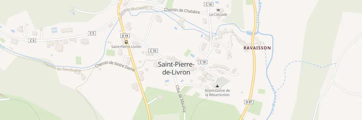 Plan du 183 Rte du Rocher de Saint Pierre à Caylus