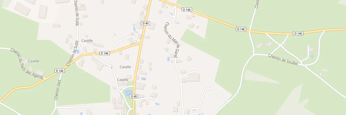 Plan du 5106F Le Bourg à Espédaillac