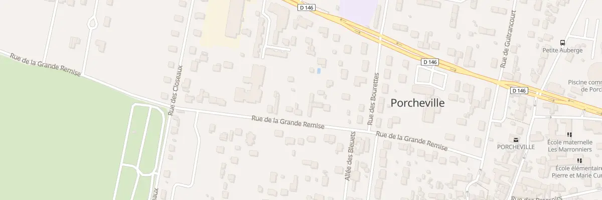 Plan du 40 Rue de la Grande Remise à Porcheville