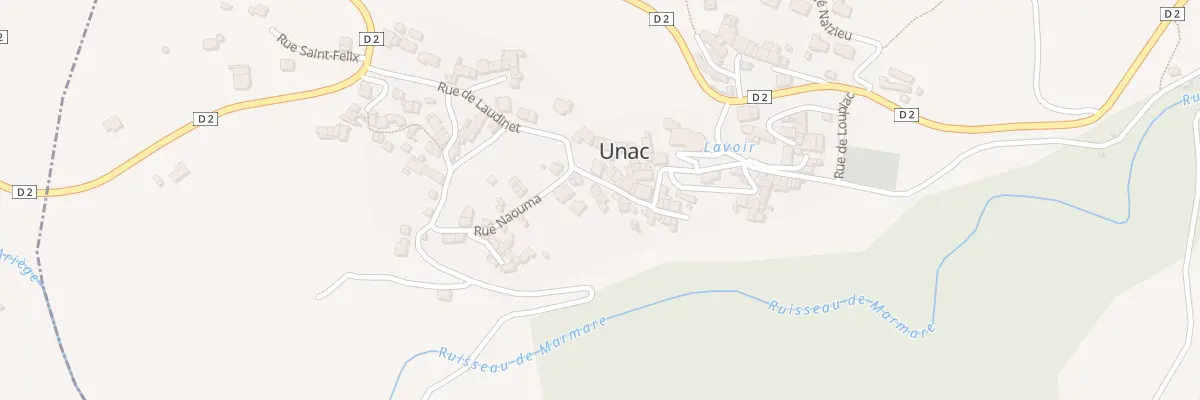 Plan du 36A Unac Village à Unac