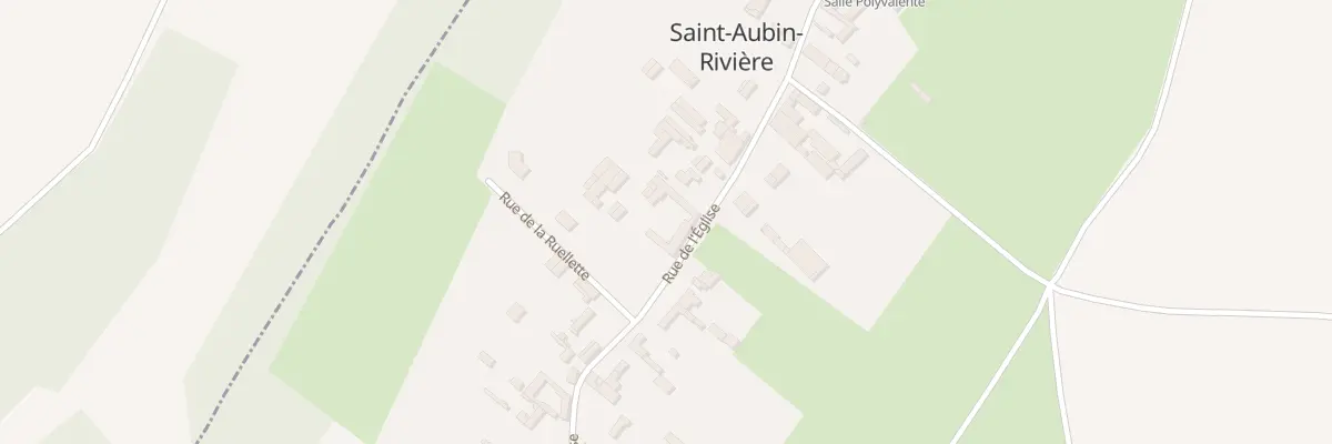 Plan du 494 Rue de l’Église à Saint-Aubin-Rivière
