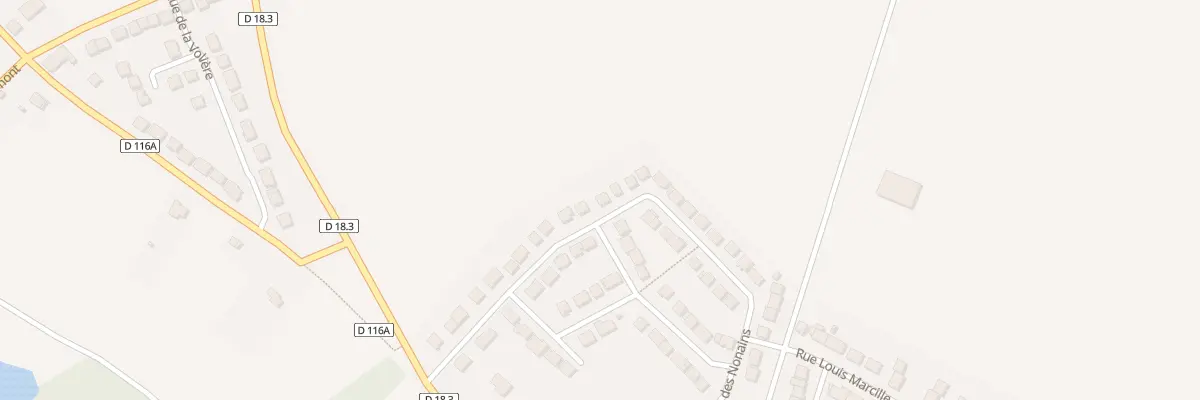 Plan du 23 Rue des Nonains à Auneau-Bleury-Saint-Symphorien