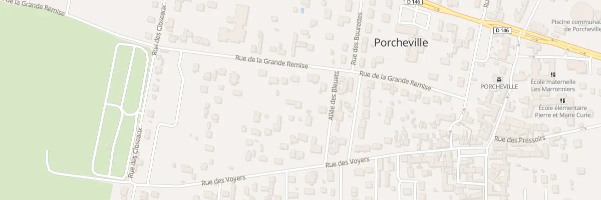 Plan du 39 Rue de la Grande Remise à Porcheville