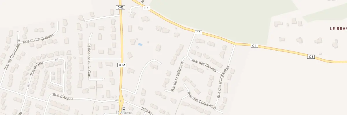 Plan du 5 Rue de la Valériane à Gazeran