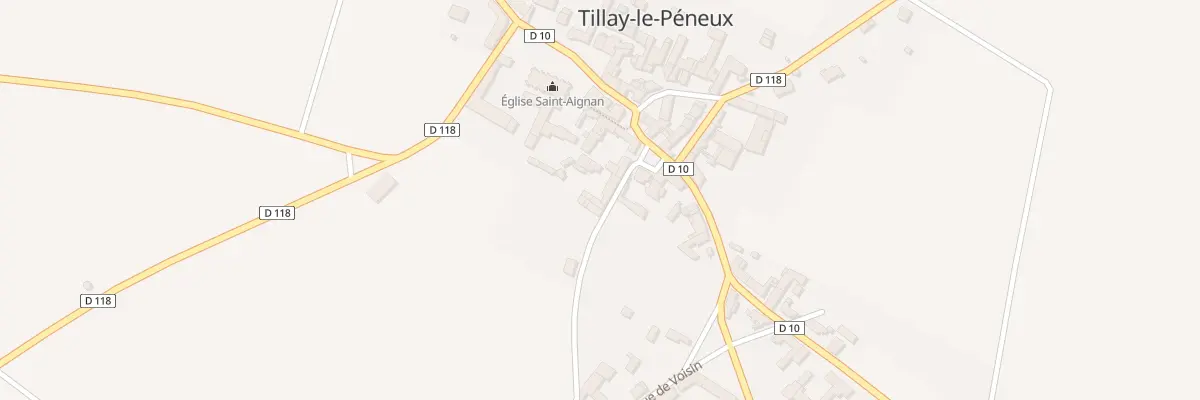 Plan du 6 Pl du Huit Mai à Tillay-le-Péneux