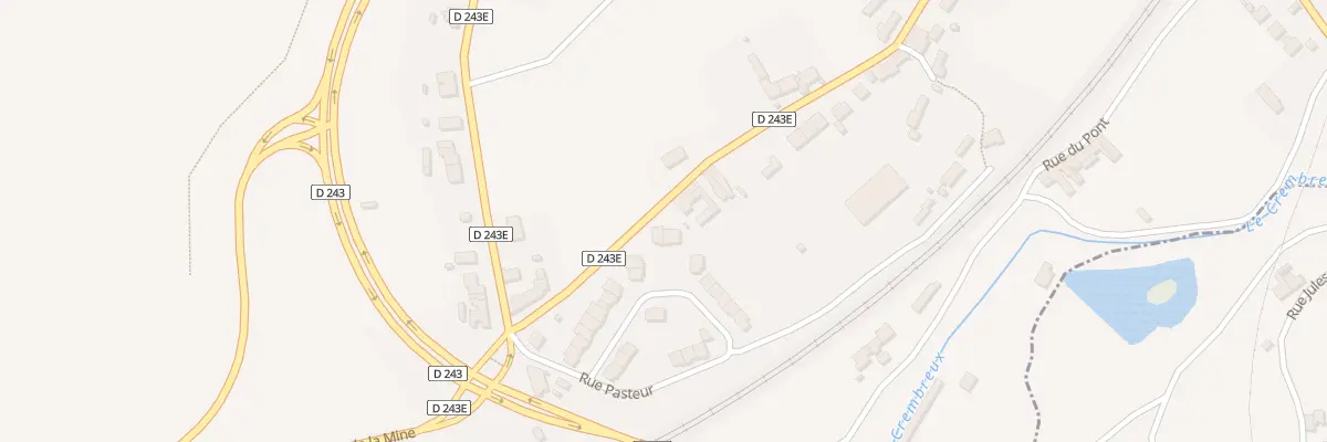 Plan du 21 Rue Pasteur à Ferques