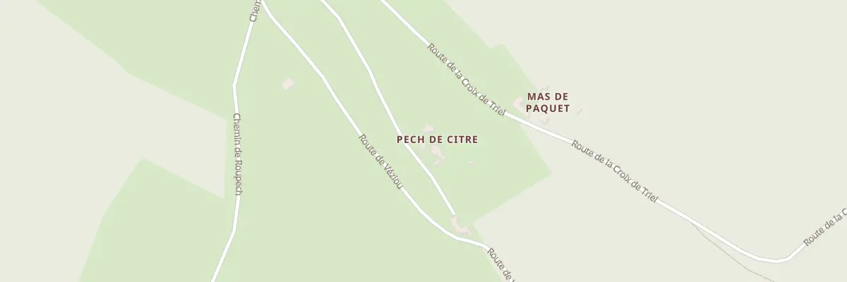 Plan du 5166 Pech de Citre à Larnagol