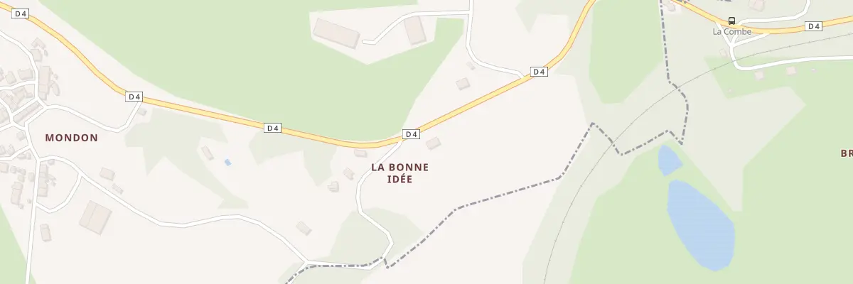 Plan du 5 La Bonne Idee à Saint-Vaury