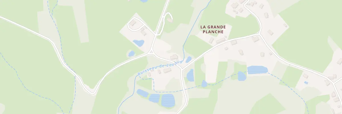 Plan du 12 La Grande Planche à Méasnes