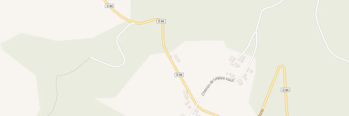Plan du 861 Rte des Ponts à Lostanges