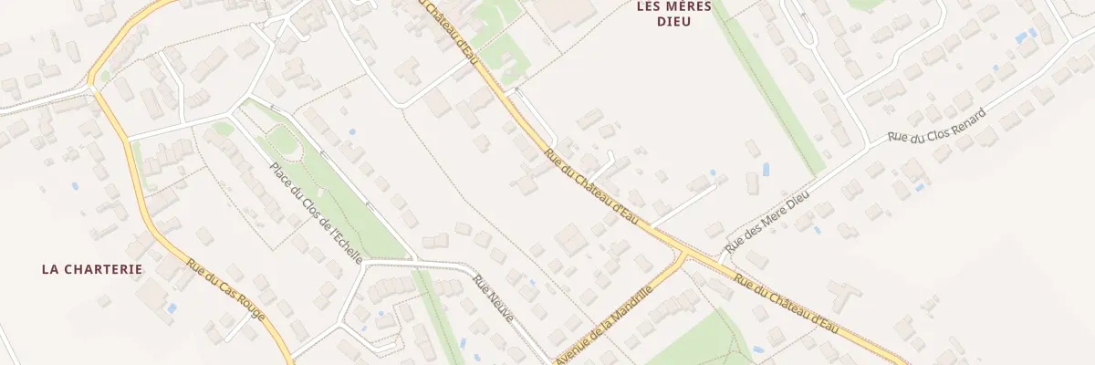 Plan du 26 Rue du Château d’Eau à Chaingy