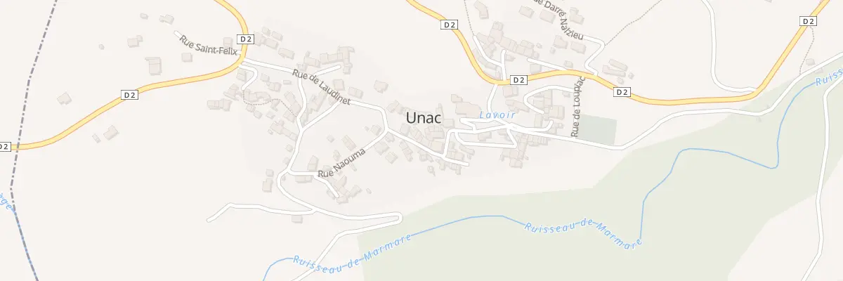 Plan du 7 Unac Village à Unac