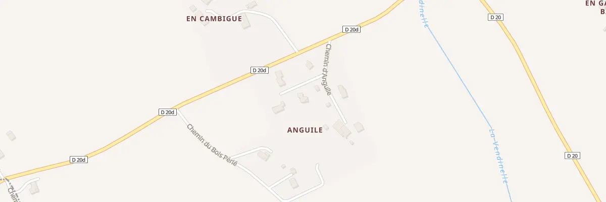 Plan de Anguile à Loubens-Lauragais