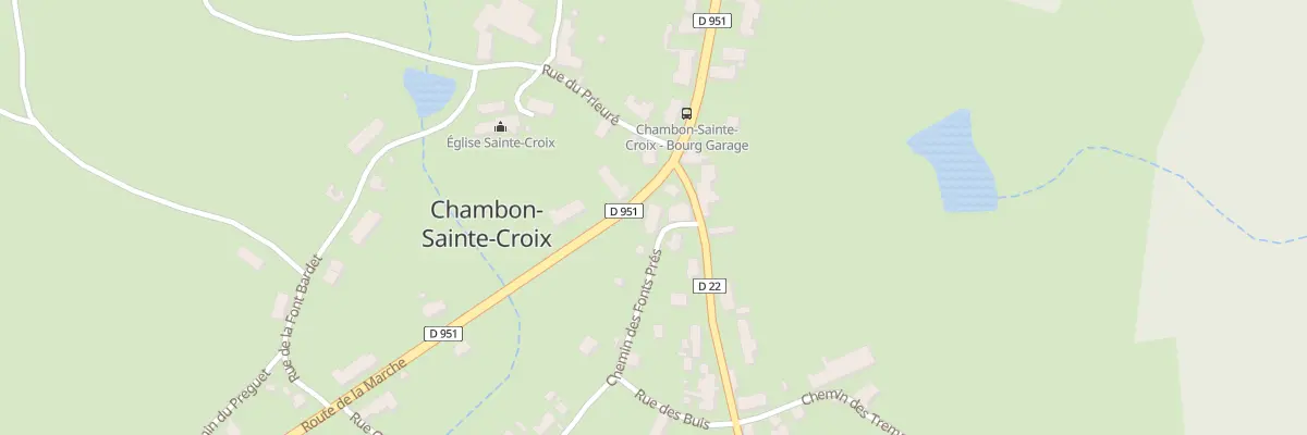 Plan du 2 Che des Fonts Pres à Chambon-Sainte-Croix