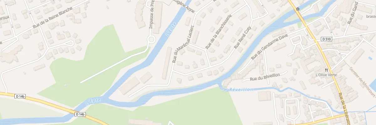 Plan du 22 Rue René Coty à Gisors