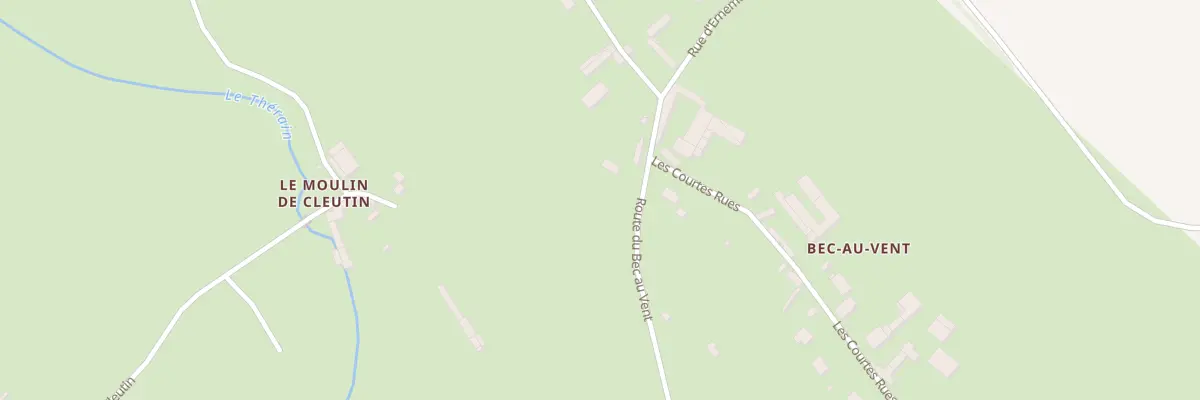 Plan du 6 Rte du Bec au Vent à Fontenay-Torcy