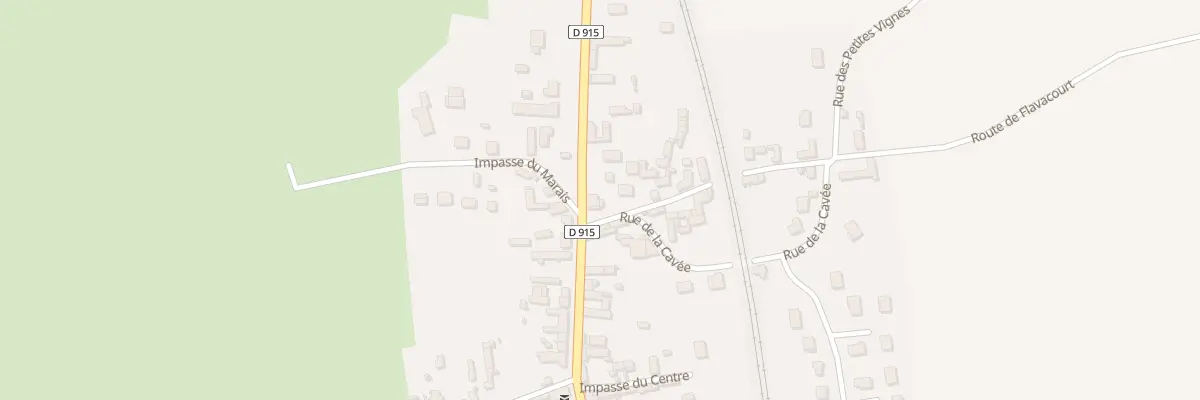 Plan du 1 Rue de la Cavee à Éragny-sur-Epte