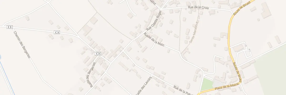 Plan du 16B Rue Odette Roger à Guitrancourt