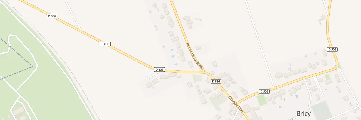 Plan du 49 Rte de la Borde à Bricy