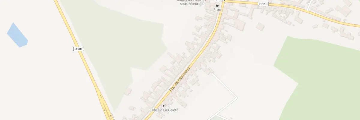 Plan du 46 Rue de Montreuil à Neuville-sous-Montreuil
