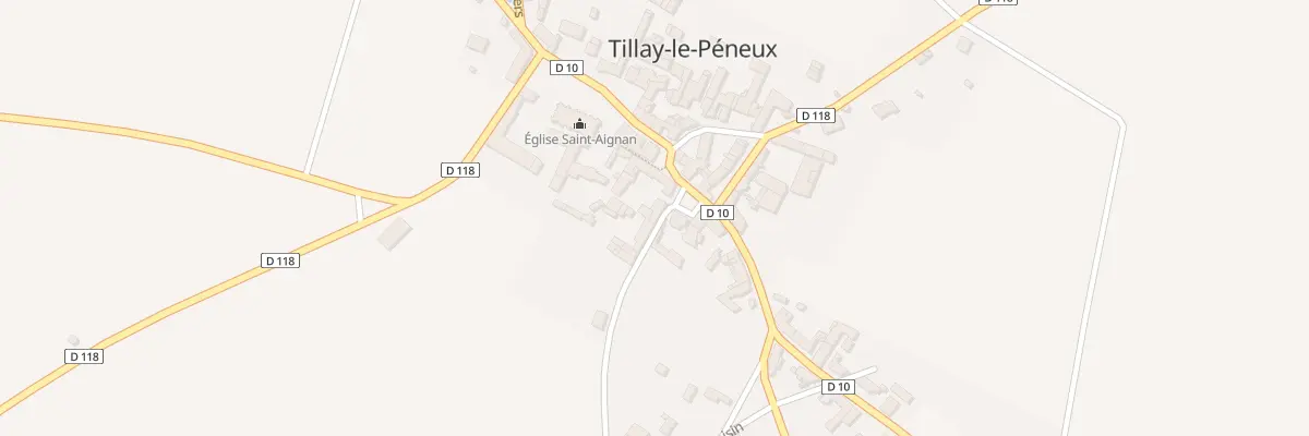 Plan du 8 Rue des Jonquilles à Tillay-le-Péneux