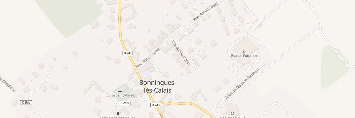 Plan du 48 Rue du Mont Jean à Bonningues-lès-Calais