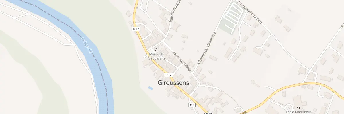 Plan du 6 All St Roch à Giroussens