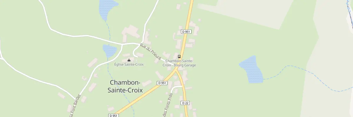 Plan du 1 Rte du Berry à Chambon-Sainte-Croix