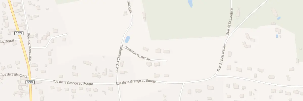 Plan du 4 Imp de Bel Air à Villefranche-sur-Cher