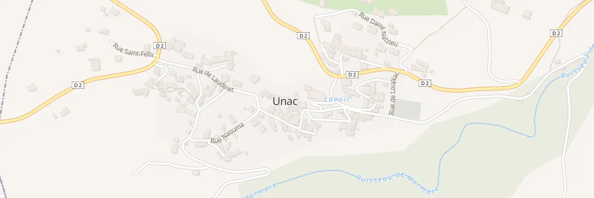 Plan du 41 Unac Village à Unac