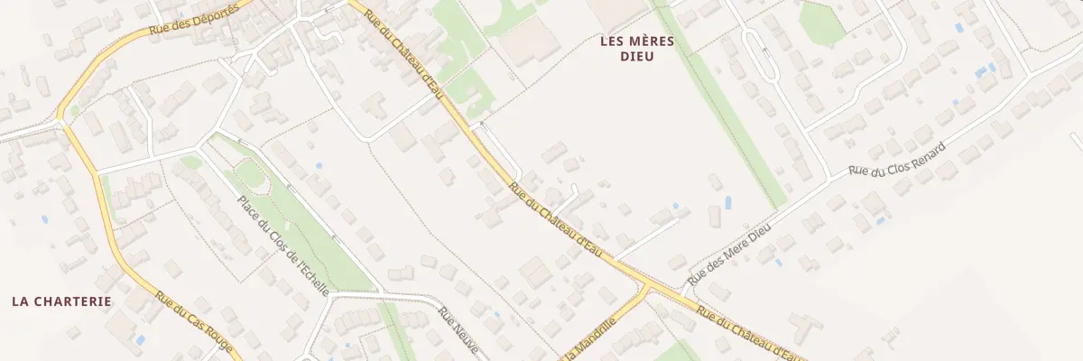 Plan du 27 Rue du Château d’Eau à Chaingy