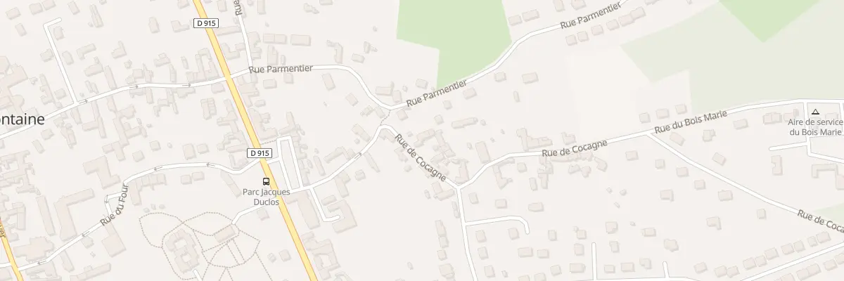 Plan du 17 Rue de Cocagne à Sérifontaine