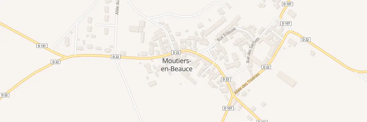 Plan du 26B Rue des Trois Fleurs à Moutiers-en-Beauce