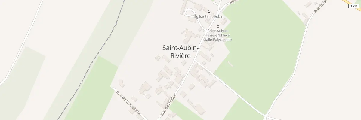 Plan du 394 Rue de l’Église à Saint-Aubin-Rivière