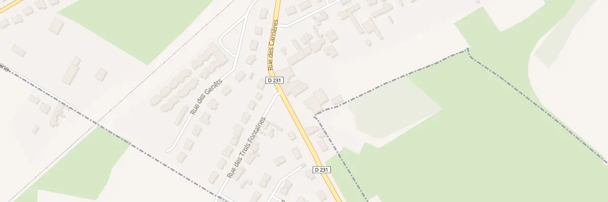 Plan du 3 Rue des Carrieres à Ferques