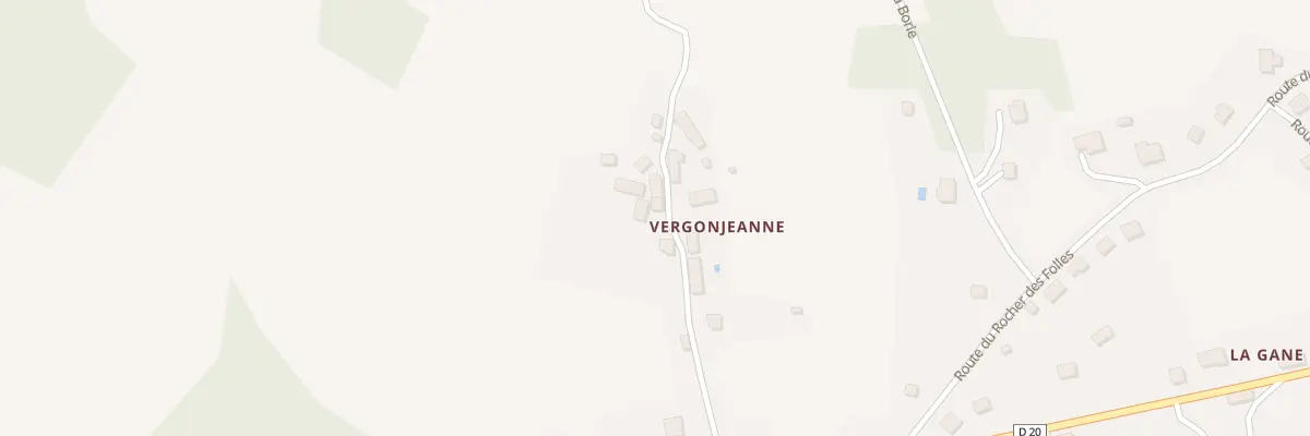 Plan du 17 Vergonjeanne à Affieux