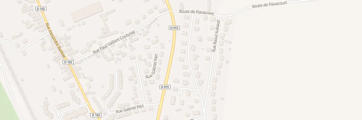 Plan du 12 Rue Jean Moulin à Sérifontaine