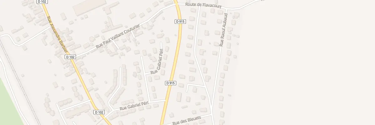 Plan du 14 Rue Jean Moulin à Sérifontaine