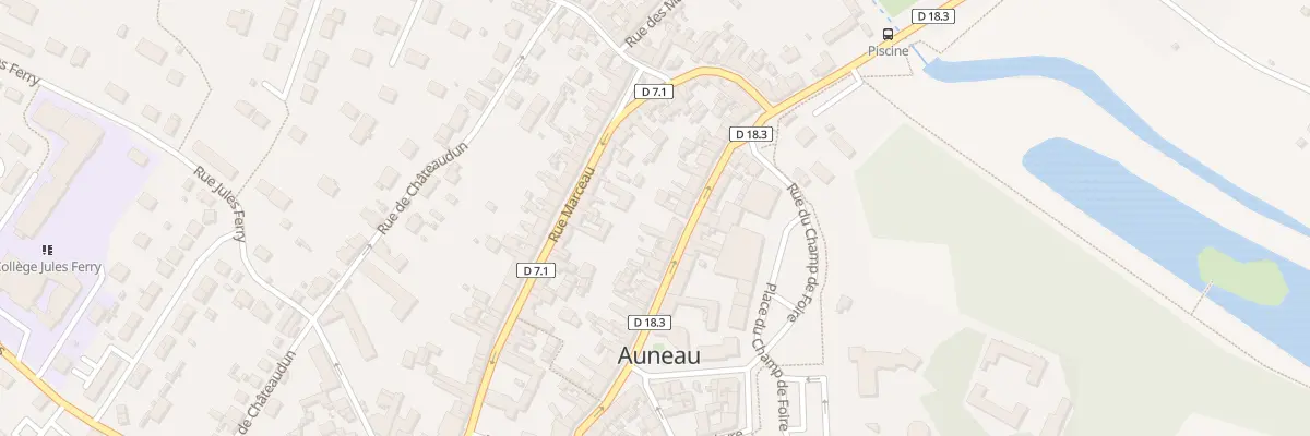 Plan du 61 Rue Pasteur à Auneau-Bleury-Saint-Symphorien