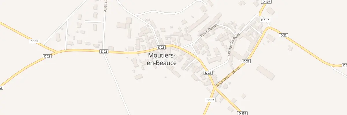 Plan du 28 Rue des Trois Fleurs à Moutiers-en-Beauce